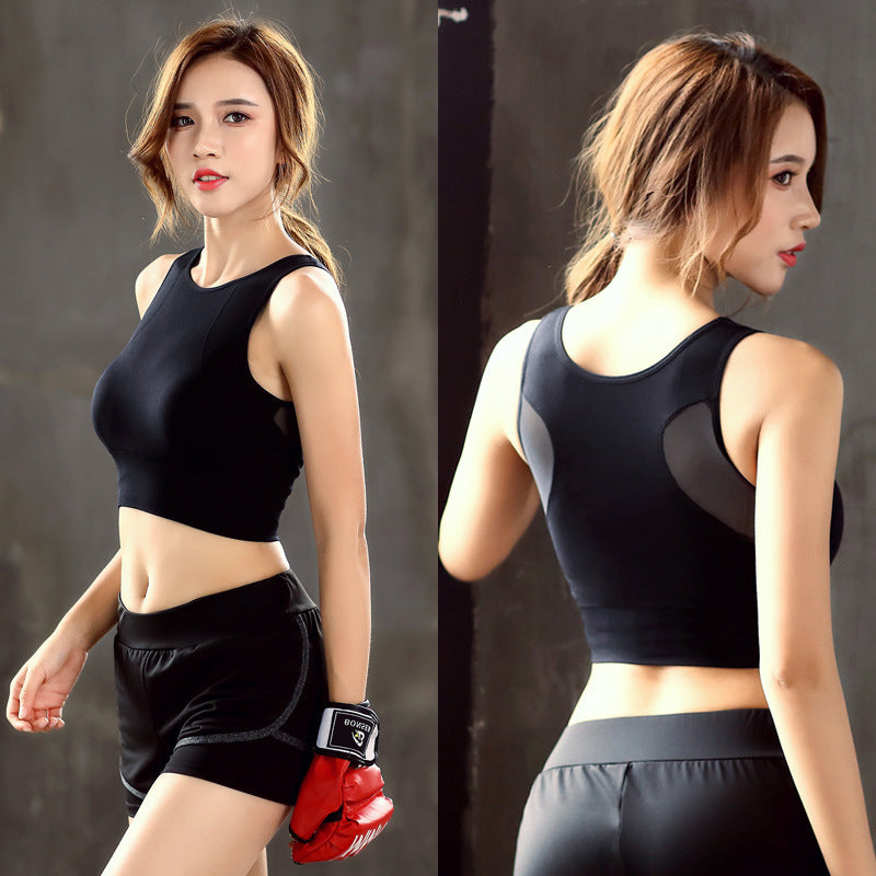 Megan – Soutien-gorge de sport en maille respirante pour femmes