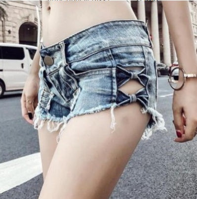 Ann – Sexy Short en Jean d'Été Taille Basse