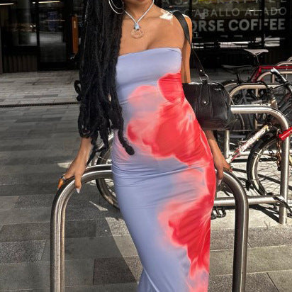 Sophia – Robe d'été longue avec fentes sexy pour fêtes et plage