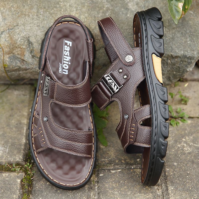 Bryan – Sandales confortables pour hommes en cuir vegan