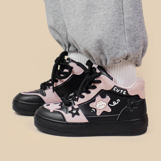 Jean – Baskets Hautes Polyvalentes pour Femmes