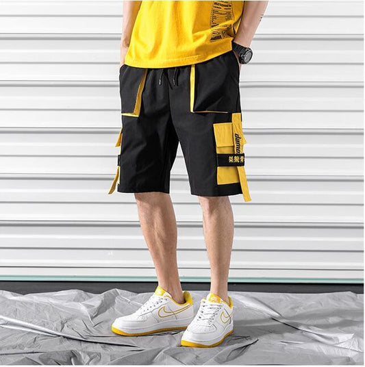 Danny – Bequeme schwarze Hip-Hop-Shorts für Herren