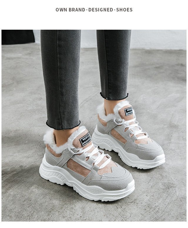 Amelia – Sneaker en Coton pour Femme
