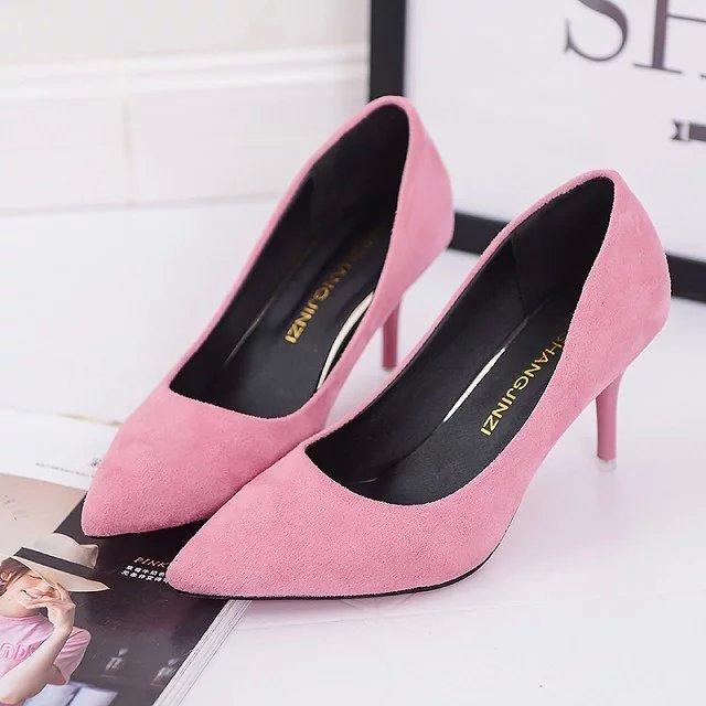 Christina – Chaussures à talons hauts en couleurs variées