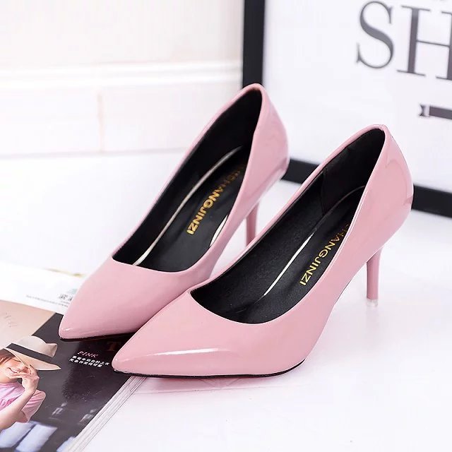 Christina – Chaussures à talons hauts en couleurs variées