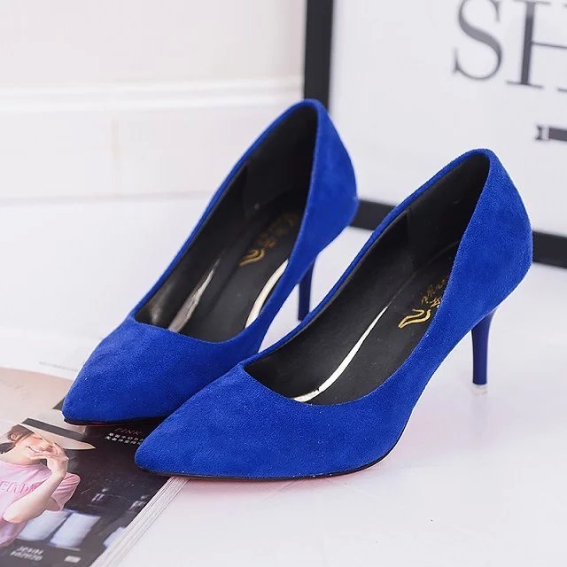 Christina – Chaussures à talons hauts en couleurs variées