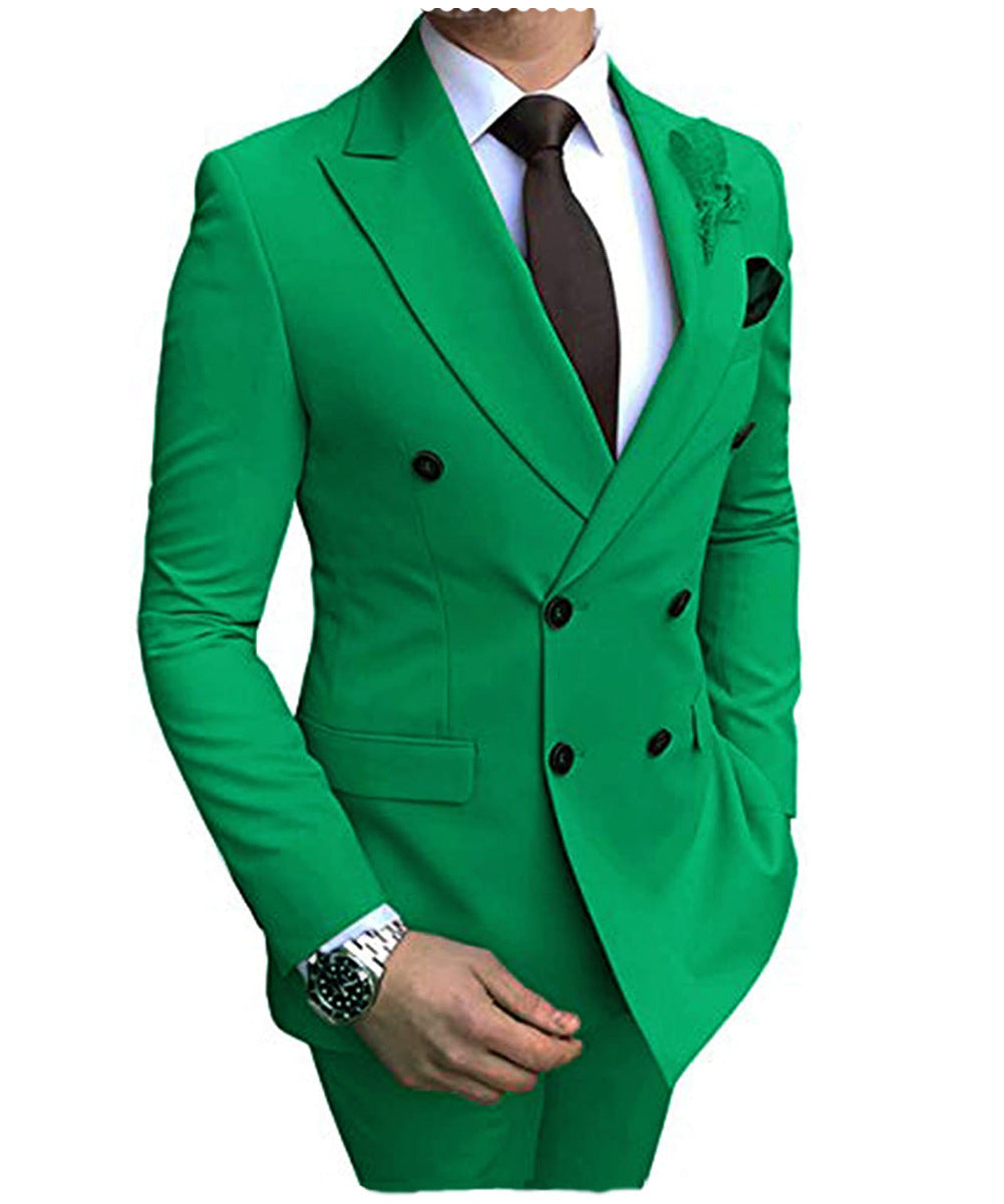Micheal – Costume Double Boutonnage pour Invités de Mariage