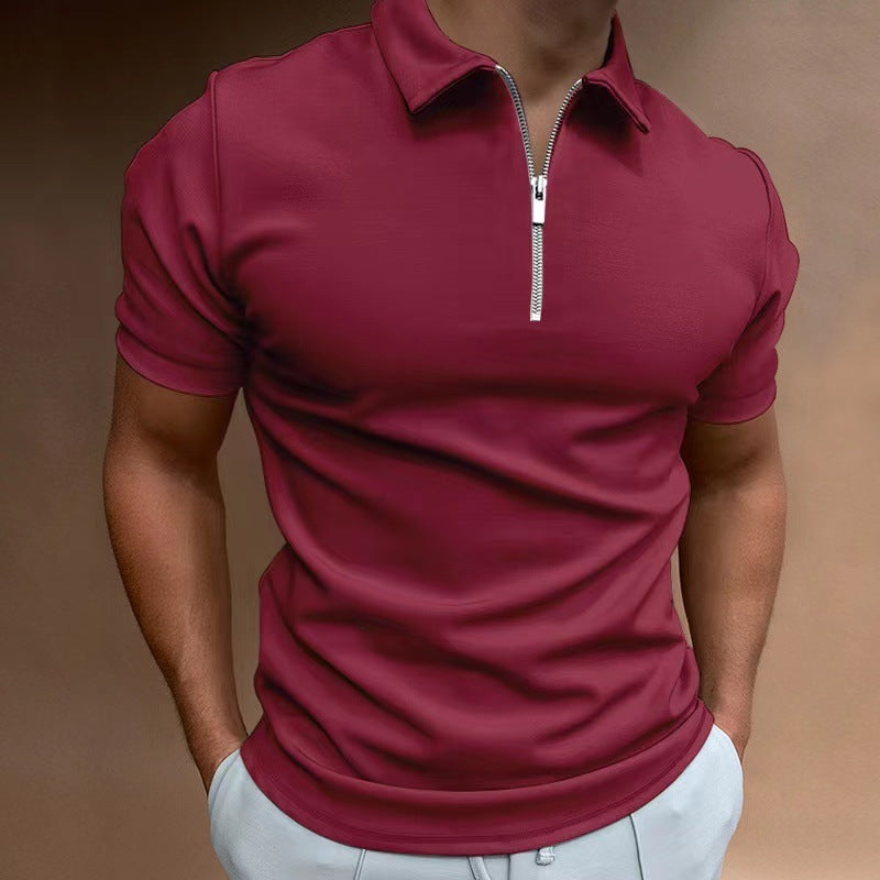 Reginald – Polo décontracté pour hommes avec impression numérique
