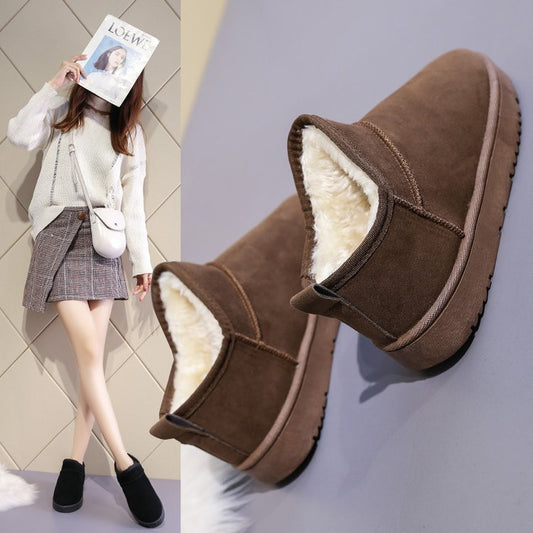 Carol – Bottes Épaisses en Peluche pour Femmes