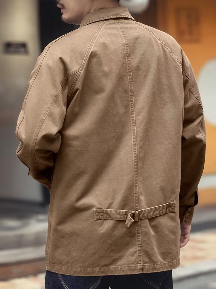 Rodney – Veste en Jean Décontractée Polyvalente pour Homme
