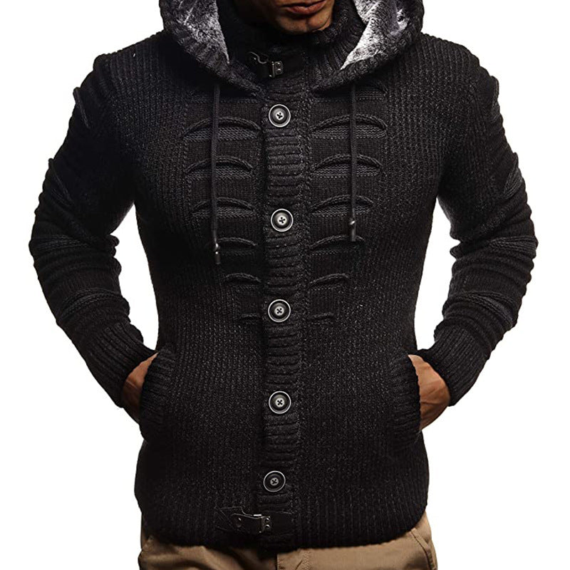 Richard – Veste à Capuche en Tricot pour Hommes