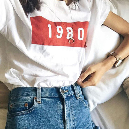 Victoria – T-shirt imprimé pour femme à manches courtes