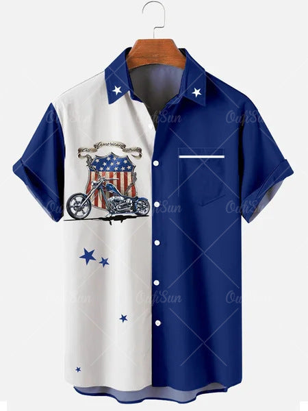Joe – Chemise Hawaïenne Imprimée 3D Été Décontractée pour Homme