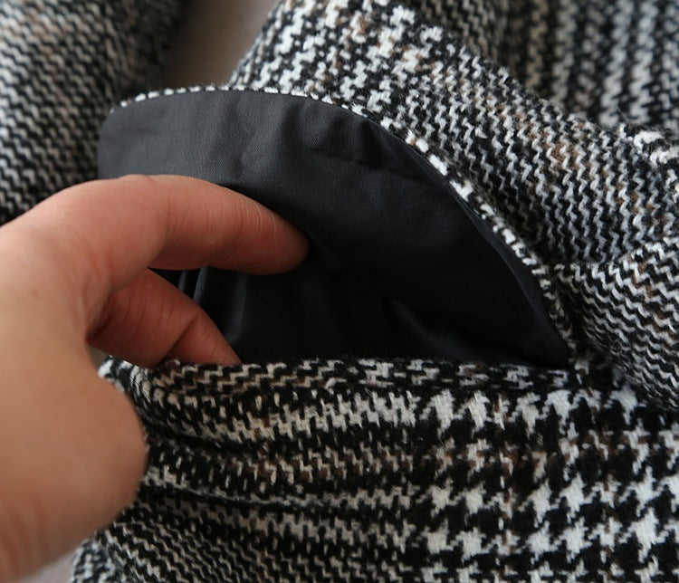 Nathaniel – Costume à Carreaux Gris