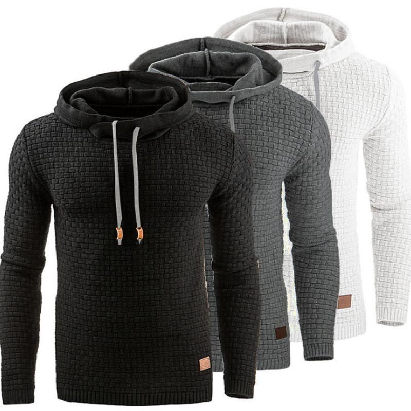 Stan – Sweatshirt à Capuche Jacquard pour Hommes