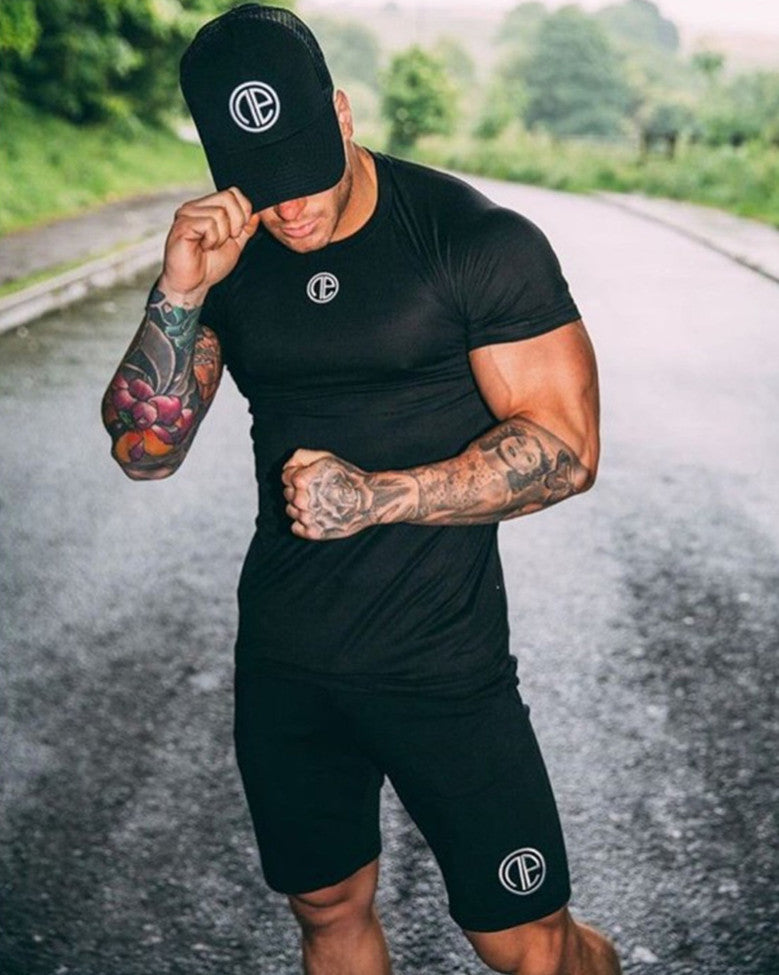 William – Fünf-Punkte Herren-Laufsport Shorts aus Baumwolle