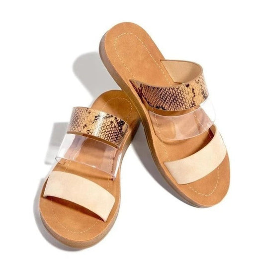 Megan – Chaussures à motif serpent