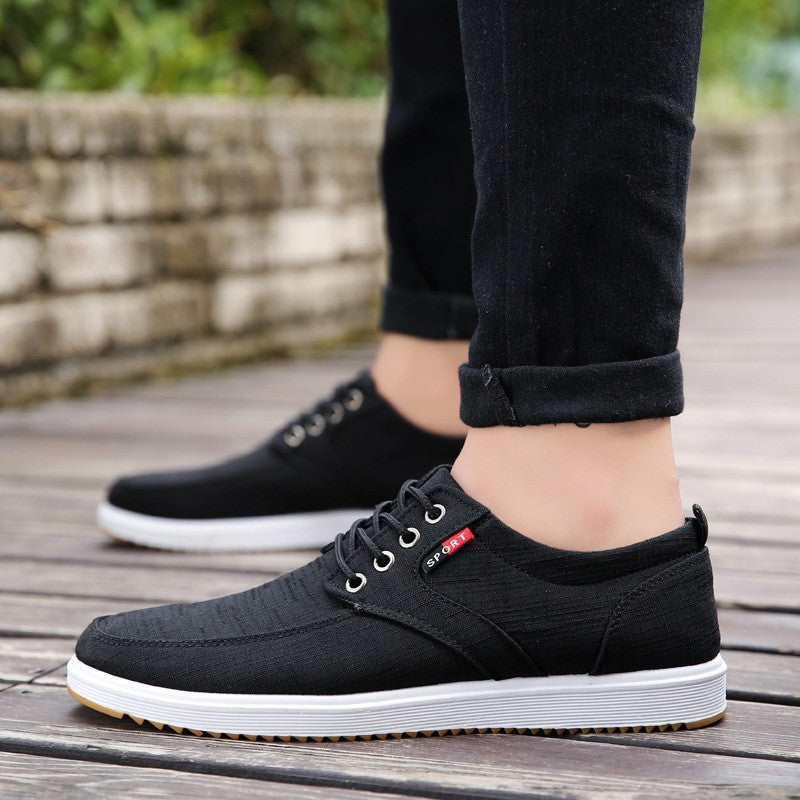 Bryan – Baskets à Lacets Respirantes en Toile pour Homme
