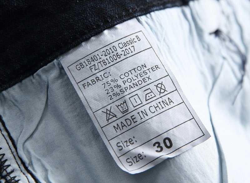 Geoff – Jean pour Homme en Bleu-Noir
