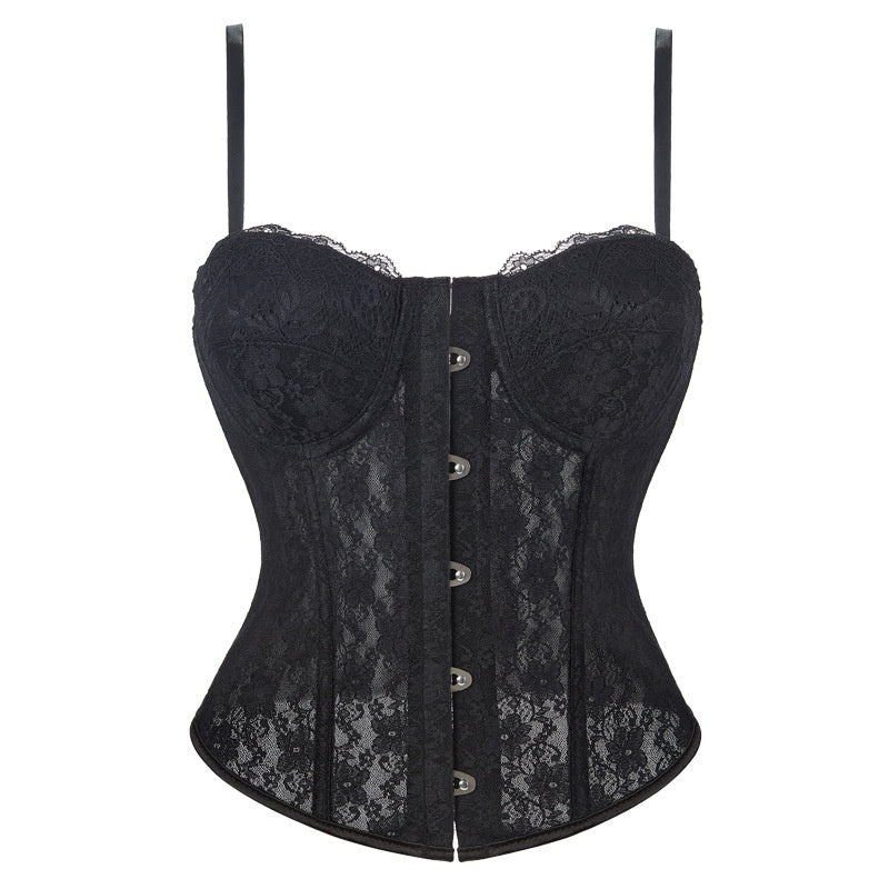 Francesca – Corset taille haute sexy en dentelle respirante