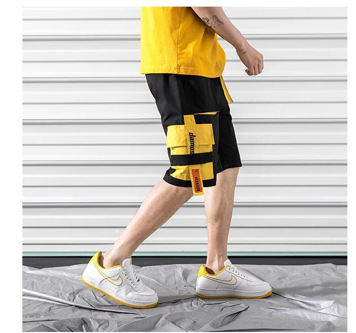 Danny – Bequeme schwarze Hip-Hop-Shorts für Herren