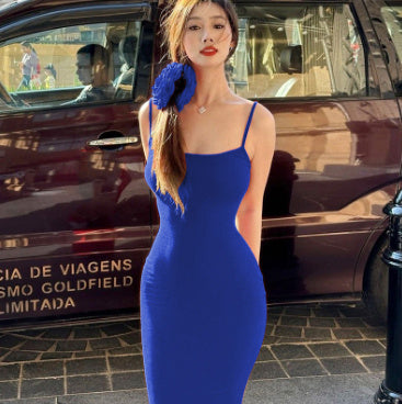 Sharon – Robe Longue Étroite Sans Bretelles Sexy pour Femmes