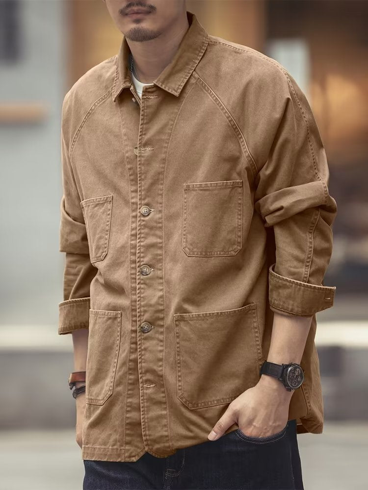 Rodney – Veste en Jean Décontractée Polyvalente pour Homme
