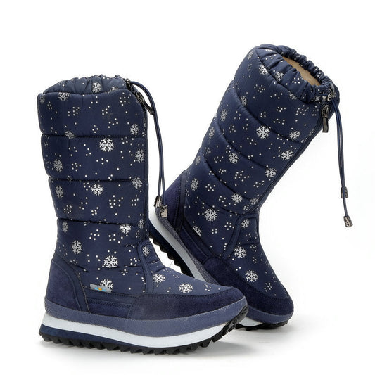 Katy – Bottes d'hiver pour femmes avec fausse fourrure chaude