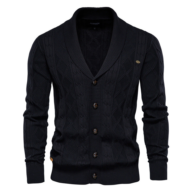 Paul – Pull en Maille pour Homme avec Design Rembourré