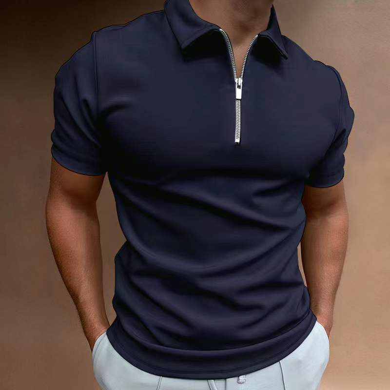 Reginald – Polo décontracté pour hommes avec impression numérique
