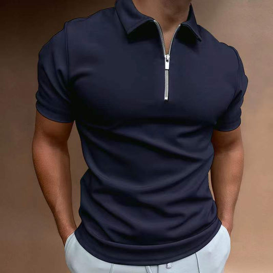 Reginald – Polo décontracté pour hommes avec impression numérique