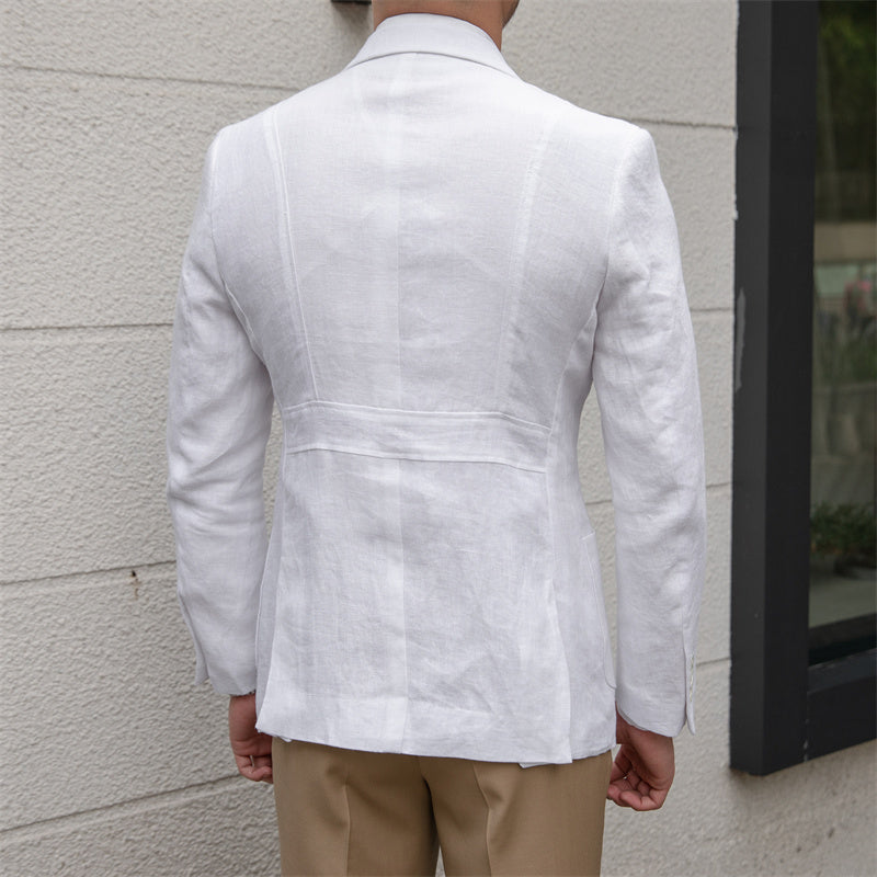 James – Veste Légère en Lin Respirante