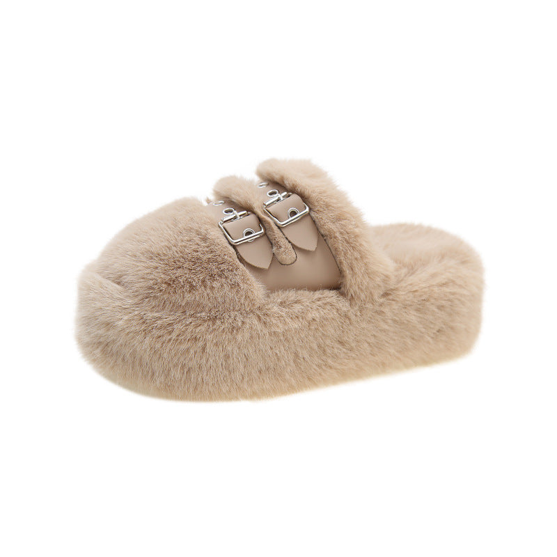 Betty – Chaussons Épais en Peluche pour Femmes