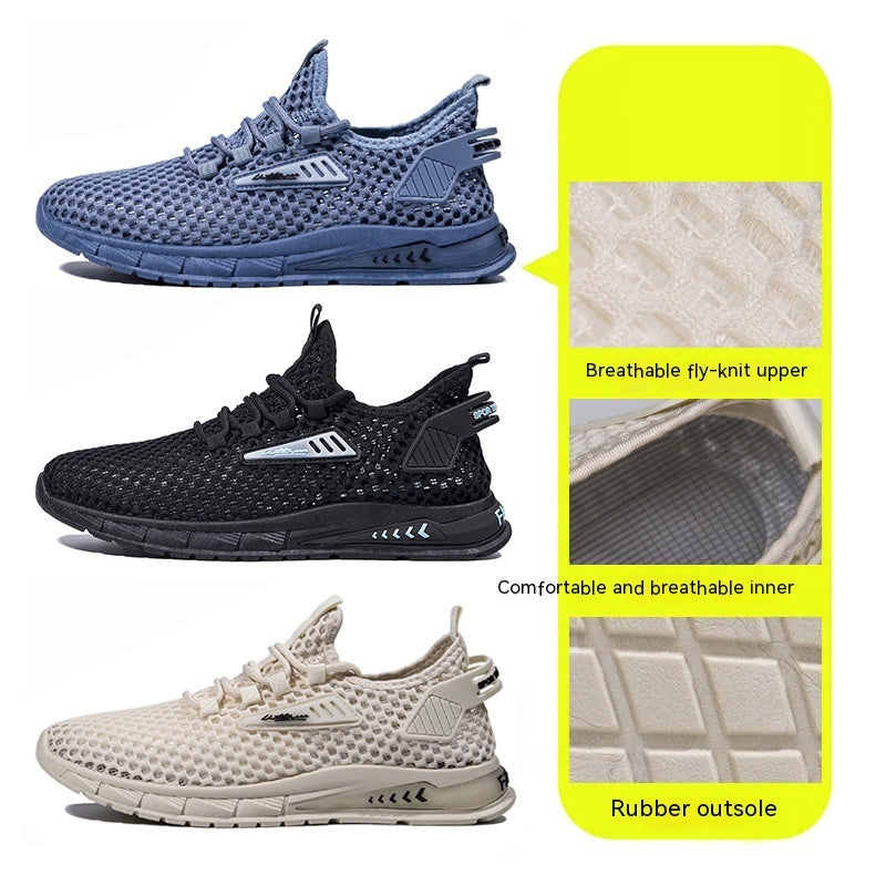 Ashley – Chaussures de sport respirantes pour homme en mesh