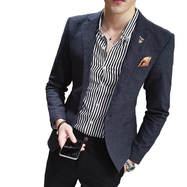 Dale – Veste de Costume Décontractée Élégante pour Hommes