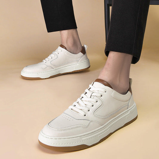 Brian – Baskets à Double Couche pour Hommes Style Coréen