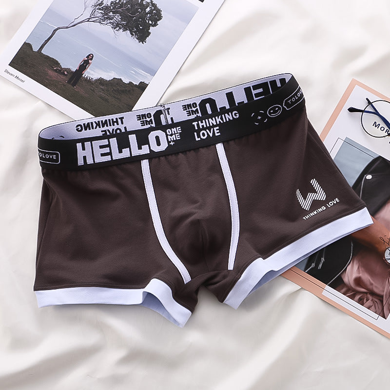 Roy – Boxers pour Hommes Respirants avec Couleur Contrastée