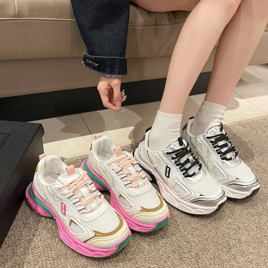 Ruby – Baskets confortables pour femmes avec surface en mesh et plateforme