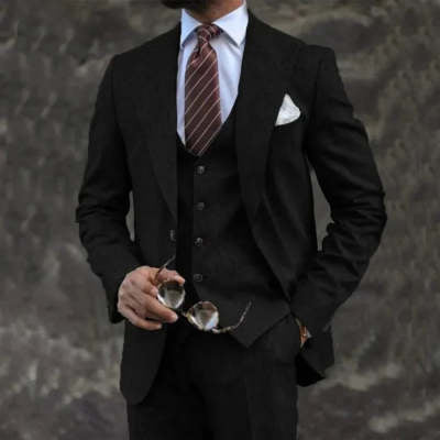 Darren – Costume d'affaires rose pour homme