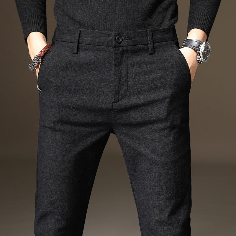 Nicholas – Schlanke Herrenhose aus elastischem Material