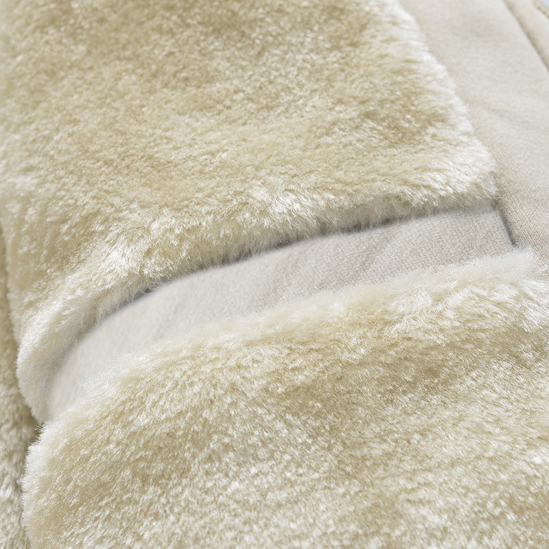 Clifford – Cardigan à Capuche en Polaire Uni pour Homme