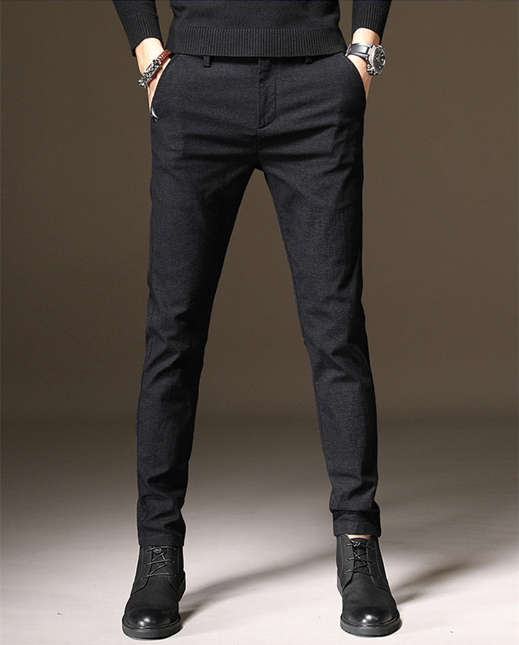Nicholas – Schlanke Herrenhose aus elastischem Material