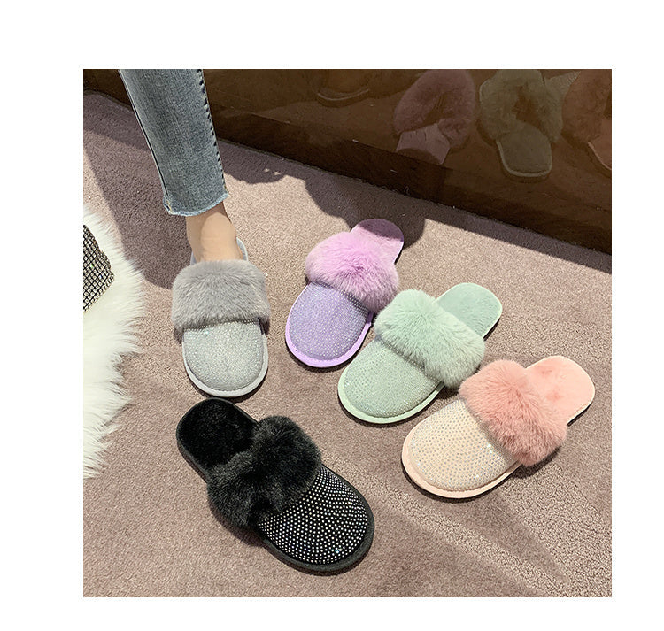 Claire – Sandales plates pour femmes avec strass