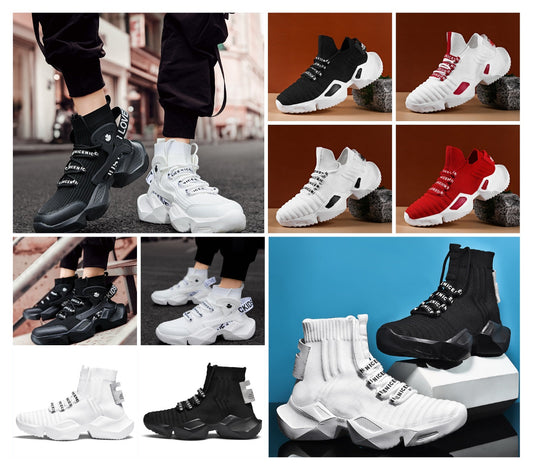 John – Baskets à design chaussette pour homme