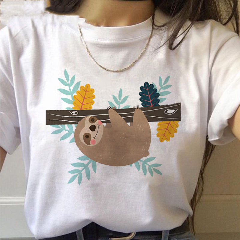 Michelle – T-Shirts Imprimés Kawaii pour Femmes