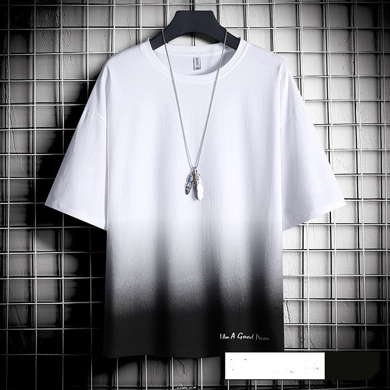 Donald – T-shirt ample style Hong Kong pour homme