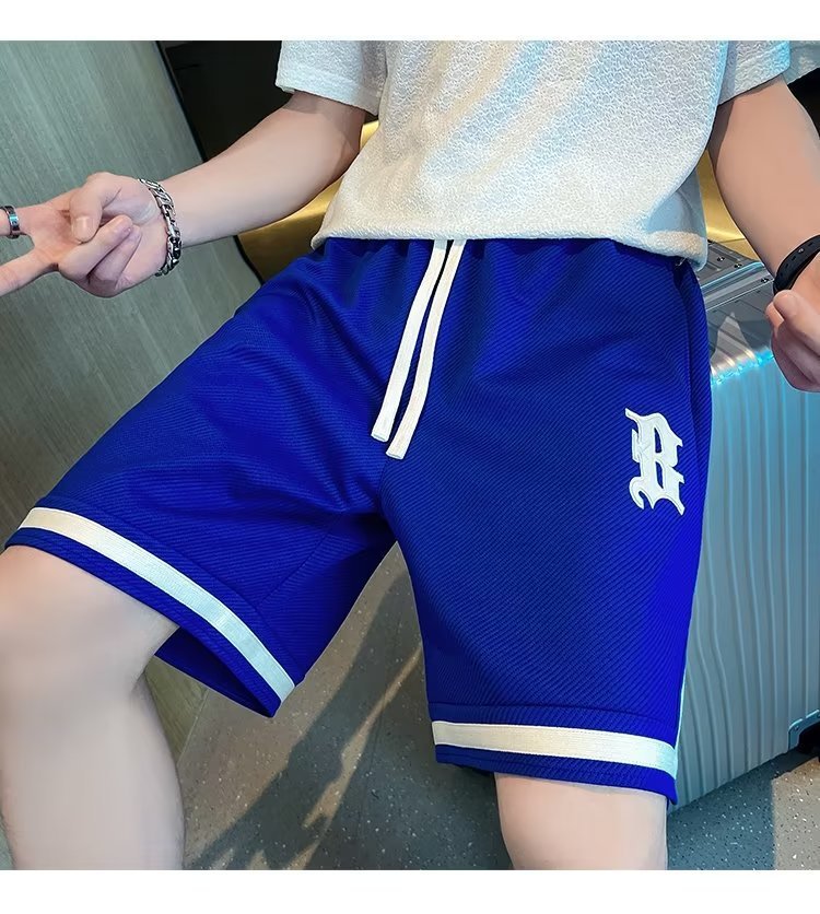Joel – Sportliche Shorts mit weitem Bein und Kordelzug