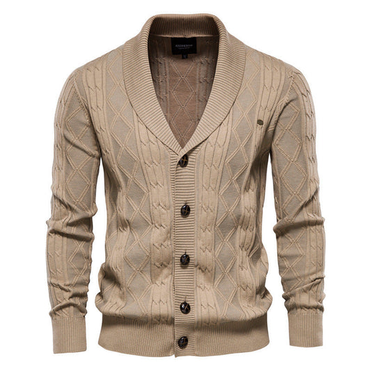 Paul – Pull en Maille pour Homme avec Design Rembourré
