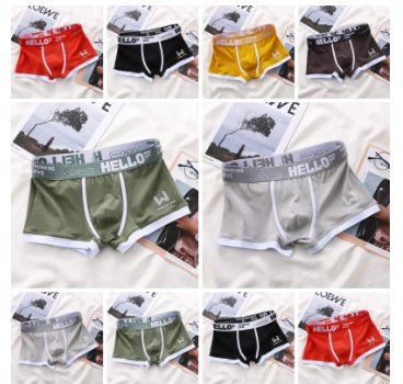Roy – Boxers pour Hommes Respirants avec Couleur Contrastée