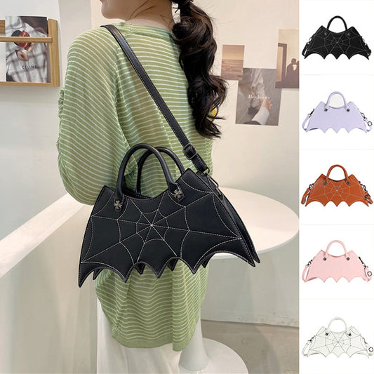 Amelia – Sac à bandoulière avec design toile d'araignée pour Halloween
